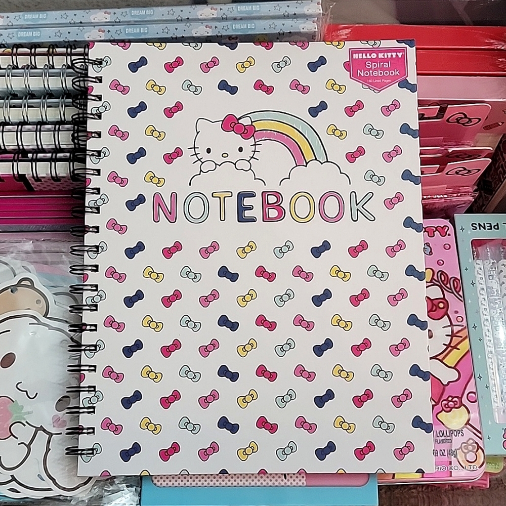 Hello Kitty Spiral Notebook